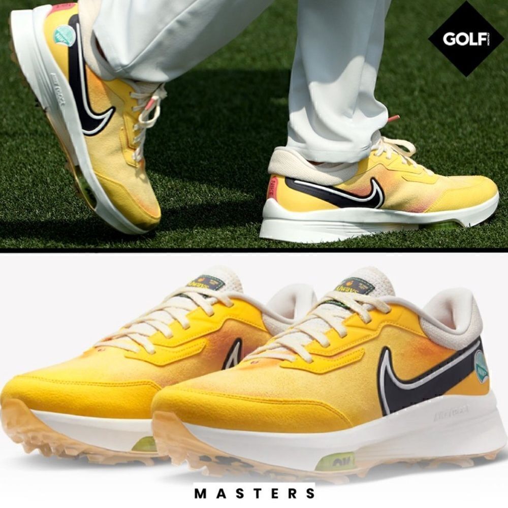 BROOKS KOEPKA'S NIKE SHOES AT THE MASTERS Fresh Men Unisex Golf DX9047-701 NXT%